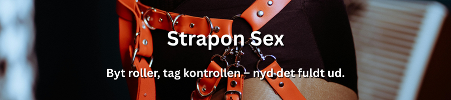 Strapon sex med escort i Danmark – vend rollerne og udforsk nye følelser